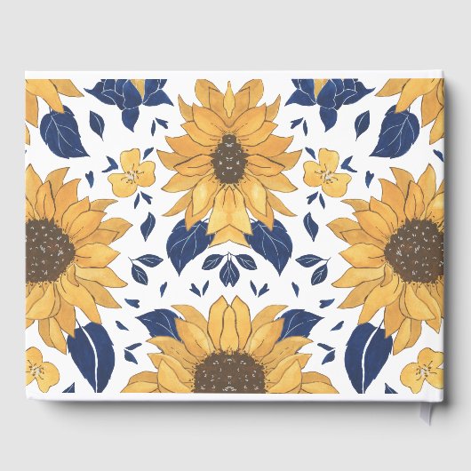 Zonnebloem Gastenboek (Achterkant)