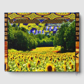 Zonnebloem Gastenboek (Achterkant)