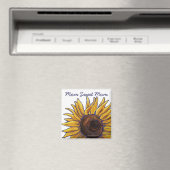 Zonnebloem gebakken Mam Magnet (Insitu (Vaatwasser))