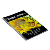 Zonnebloem Gebedsdagboek Notitieboek (Rechterzijde)