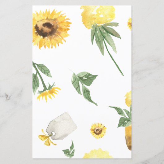 Zonnebloem Gedekte keel-schoenen (Achterkant)