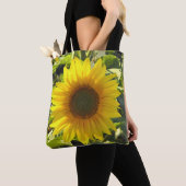 Zonnebloem Gedrukte Canvas tas (Dichtbij)