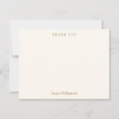 Zonnebloem Geel Blauw Bruiloft Feest Aangepaste Na Bedankkaart (Voorkant)