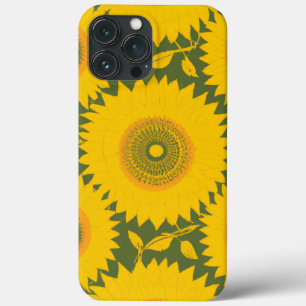 Zonnebloem - geel bloemontwerp Case-Mate iPhone case