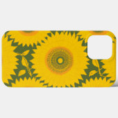 Zonnebloem - geel bloemontwerp Case-Mate iPhone case (Achterkant (horizontaal))