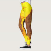 Zonnebloem Geel bruine Leggings (Links)