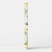 Zonnebloem Geel Bumble Bee Rustisch Script Case-Mate iPhone Case (Achterkant / Rechts)