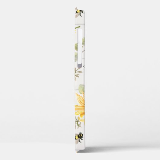 Zonnebloem Geel Bumble Bee Rustisch Script Case-Mate iPhone Case (Achterkant / Links)
