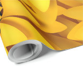 Zonnebloem geel oranje kleur macro close up back-u cadeaupapier (Rol Hoek)