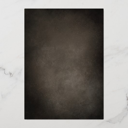 Zonnebloem Geel Rustic String Light Wedding Folie Uitnodiging (Achterkant)