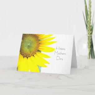 Zonnebloem Gefeliciteerd Moederdag Kaart