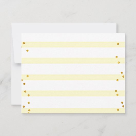 Zonnebloem Gele Bee Hartelijk dank Bedankkaart (Achterkant)