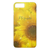 Zonnebloem Gele Bloem Gepersonaliseerd Case-Mate iPhone Case (Achterkant)