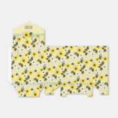 Zonnebloem Gele Bloemen | Baby Shower Bedankdoosjes (Uitgevouwen)