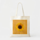Zonnebloem Gele Canvas tas voor het opdrukken van  (Voorkant)