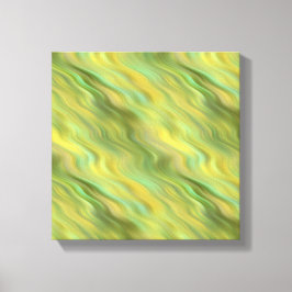 Zonnebloem Gele Golf Textuur Canvas Afdruk