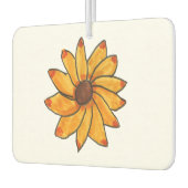 Zonnebloem Gele Marker Hand getekend Luchtverfrisser (Links)