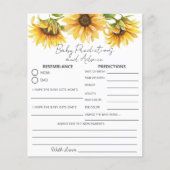 Zonnebloem Gele tuinbouwkundige voorspelling en Ba (Voorkant)