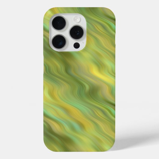 Zonnebloem Gele Wavy Textuur Case-Mate iPhone Case (Achterkant)