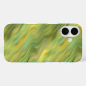 Zonnebloem Gele Wavy Textuur Case-Mate iPhone Case (Achterkant (horizontaal))