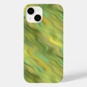 Zonnebloem Gele Wavy Textuur Case-Mate iPhone Case (Achterkant)