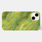 Zonnebloem Gele Wavy Textuur Case-Mate iPhone Case (Achterkant (horizontaal))