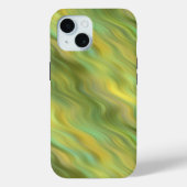 Zonnebloem Gele Wavy Textuur Case-Mate iPhone Case (Achterkant)