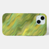 Zonnebloem Gele Wavy Textuur Case-Mate iPhone Case (Achterkant (horizontaal))