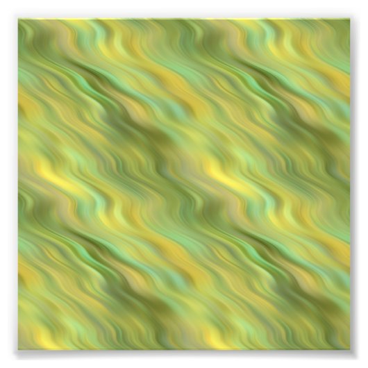 Zonnebloem Gele Wavy Textuur Foto Afdruk (Voorkant)