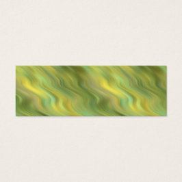 Zonnebloem Gele Wavy Textuur Mini Visitekaartjes