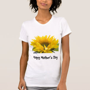 Zonnebloem - Gelukkige Moederdag T-shirt