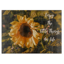 Zonnebloem Geniet van kleine glazen snijwanden