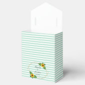 Zonnebloem Geometric Wedding Bedankdoosjes (Geopend)