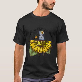 Zonnebloem gezegend om tante grappige tante genoem t-shirt