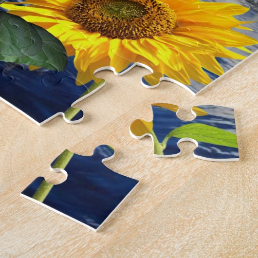 Zonnebloem Glacier Puzzles Legpuzzel (Zijkant)