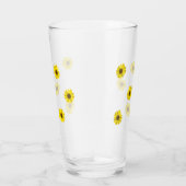 Zonnebloem Glass Flower Summer Sun Refreshing Glas (Rechts)