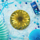 Zonnebloem Glow Paper Borden Papieren Bordje (Feest)