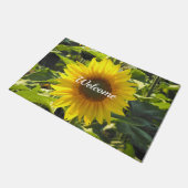 Zonnebloem Glow Welkomstmat Deurmat (Schuin)