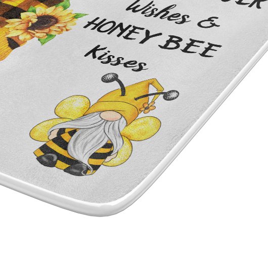 Zonnebloem Gnome Snijplank (Hoek)