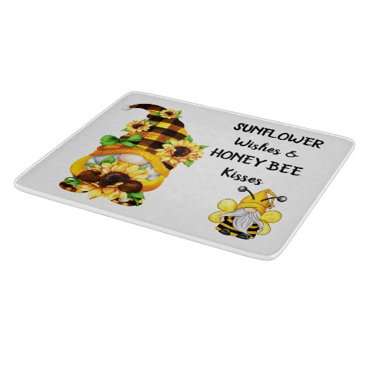 Zonnebloem Gnome Snijplank (Hoek)