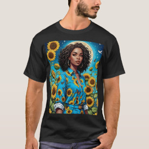 Zonnebloem Godin Celestial Beauty T-shirt