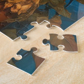 Zonnebloem Godin Fantasy Art Legpuzzel (Zijkant)