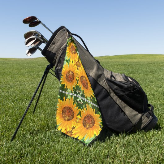 Zonnebloem Golf Towel Golfhanddoek (Groen)