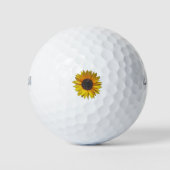 Zonnebloem Golfballen (Voorkant)
