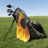 Zonnebloem Golfhanddoek (Groen)
