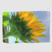 Zonnebloem Golfhanddoek (Horizontaal)