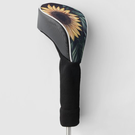 Zonnebloem Golfheadcover (Schuin)