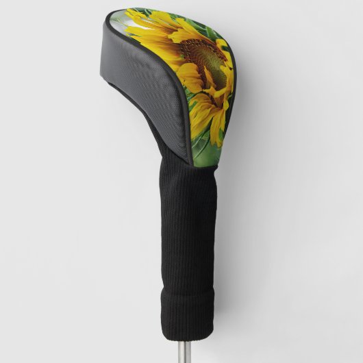 Zonnebloem Golfheadcover (Schuin)
