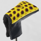 Zonnebloem Golfheadcover (3/4 voorkant)