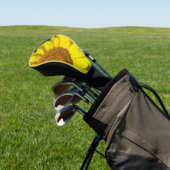 Zonnebloem Golfheadcover (Insitu)